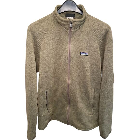 Patagonia Men's Better Sweater Fleece Jacket Men Medium Green Zip Up Jacket - Picture 1 of 13